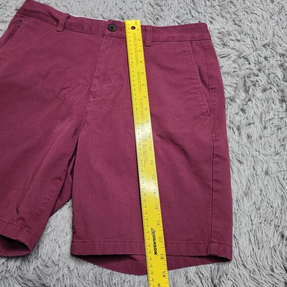 Bonobos Shorts Mens 30 Athletic Fit Purple Stretch Chino Casual Cotton Spandex - Picture 8 of 12